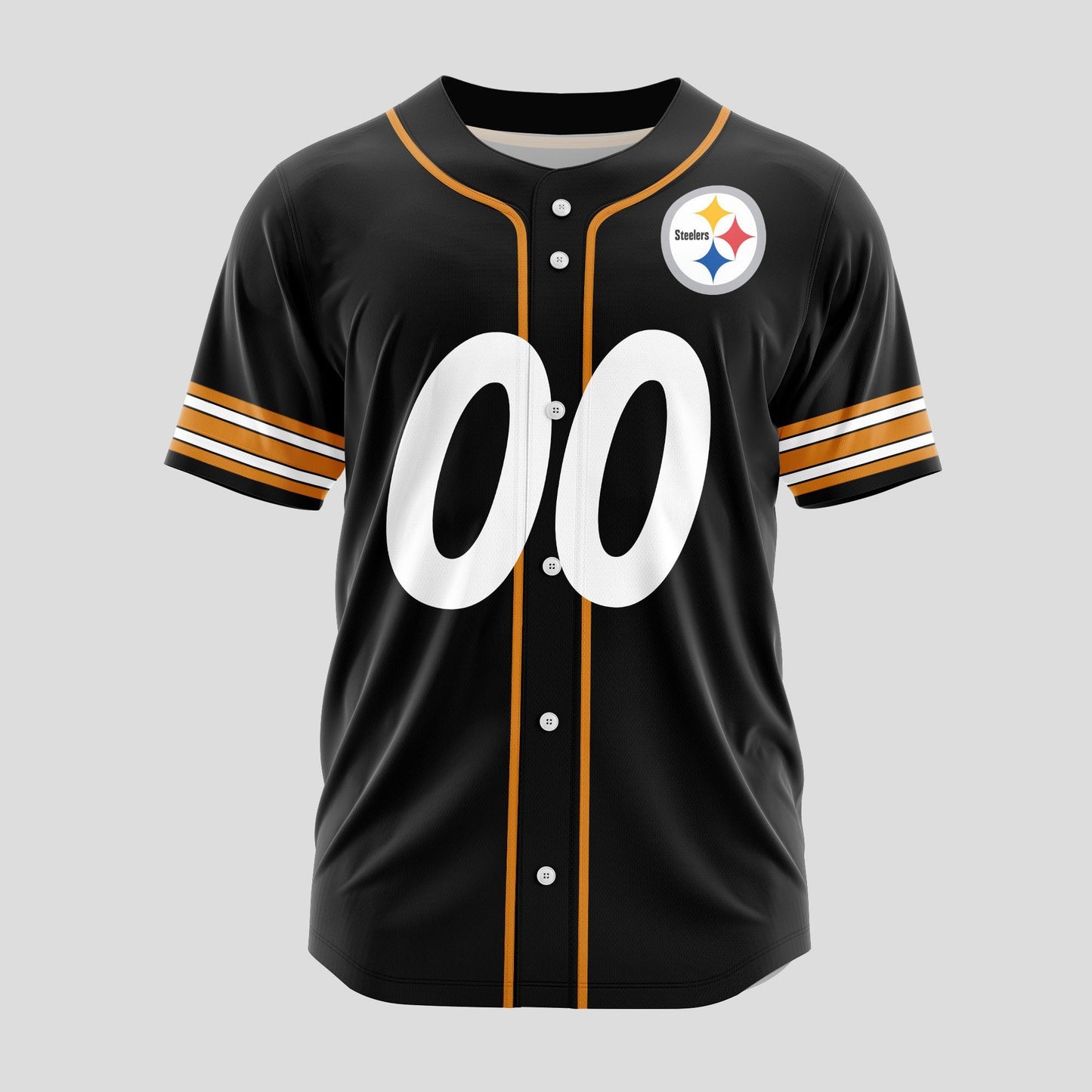 Pittsburgh Steelers Classic Baseball Jersey Customize Your Name & Number AZEMBJS000077