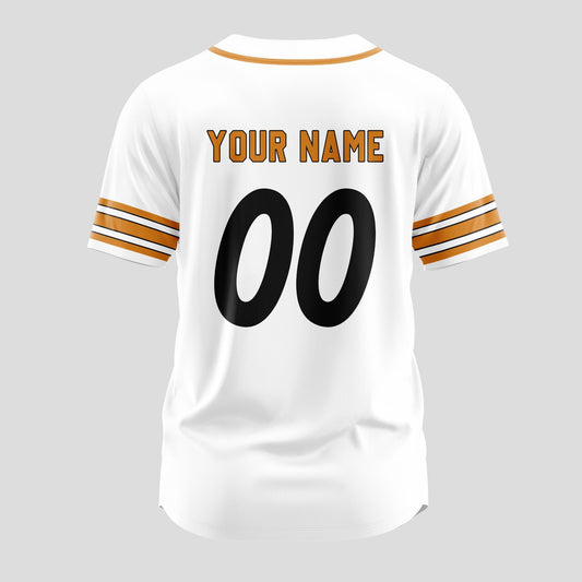 Pittsburgh Steelers Classic Baseball Jersey Customize Your Name & Number AZEMBJS000080