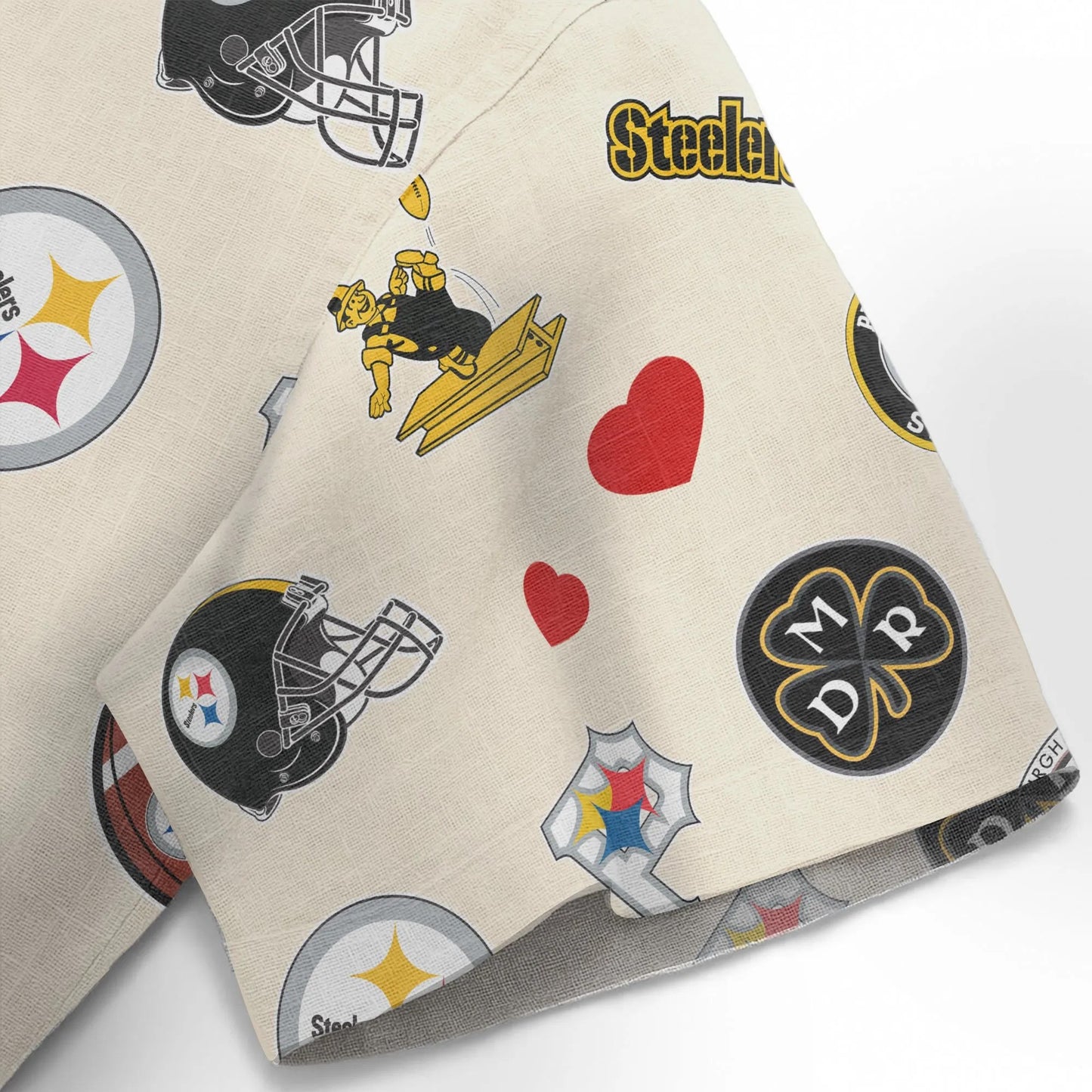 Pittsburgh Steelers Personalized Hawaiian Shirt 100% Cotton AZBTCHW000027