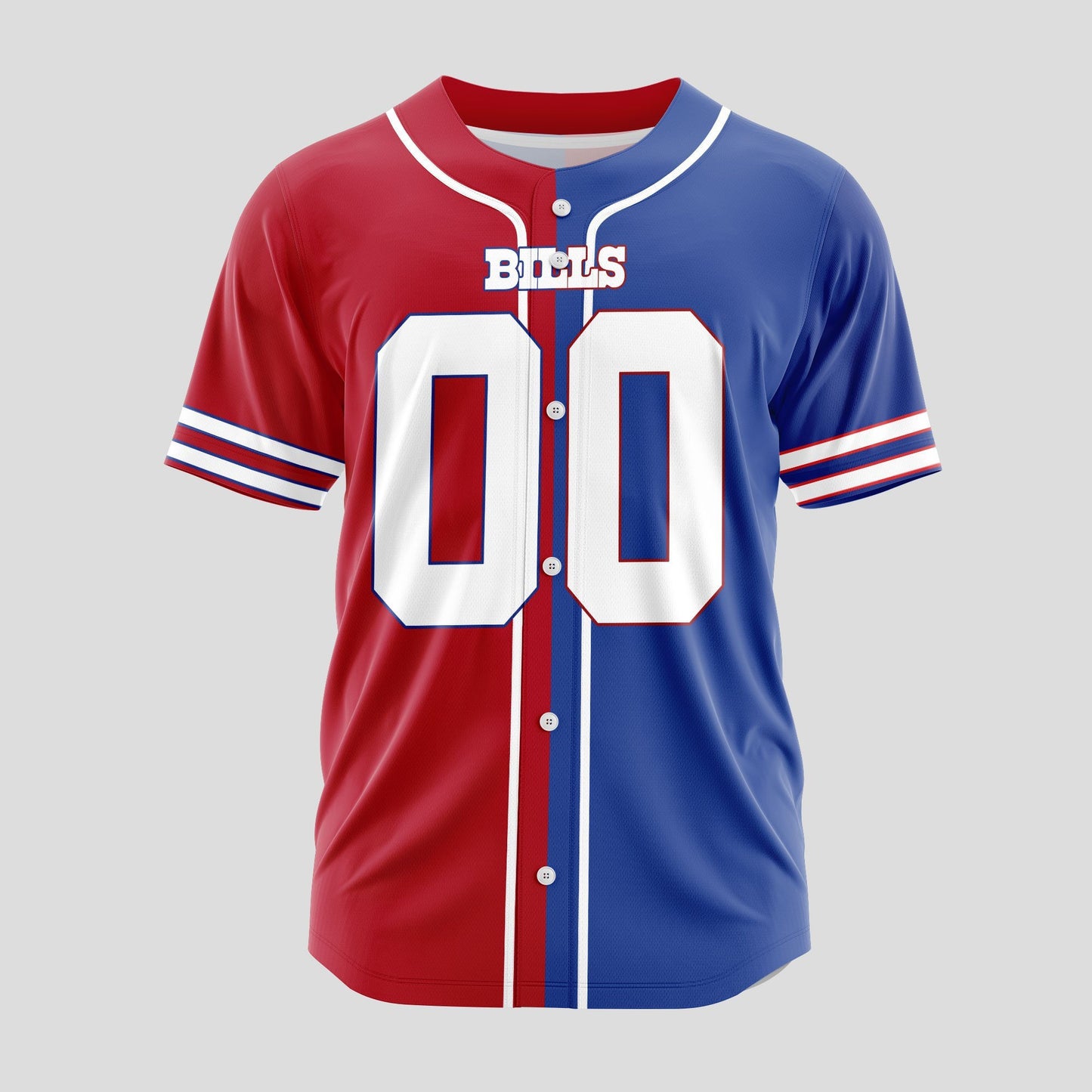 Buffalo Bills Classic Baseball Jersey Customize Your Name & Number AZEMBJS000082