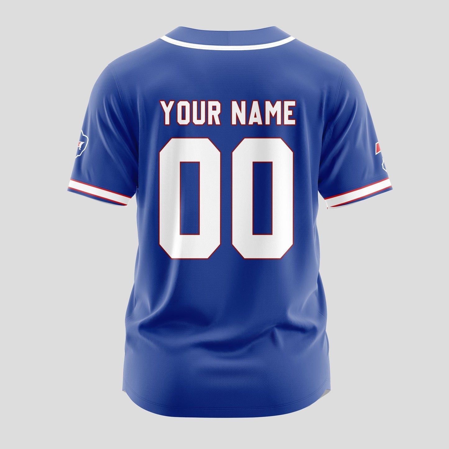 Buffalo Bills Classic Baseball Jersey Customize Your Name & Number AZEMBJS000085