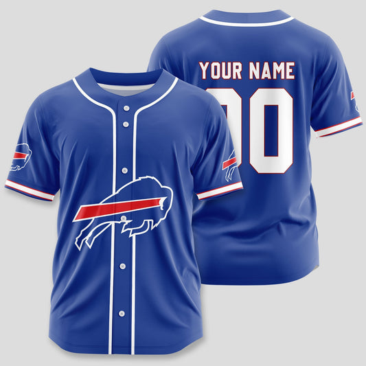 Buffalo Bills Classic Baseball Jersey Customize Your Name & Number AZEMBJS000085