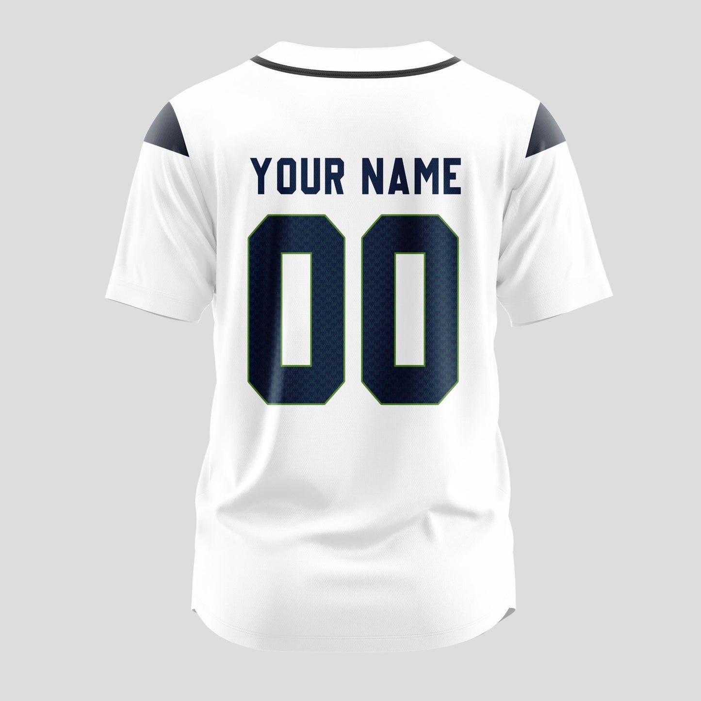 Seattle Seahawks Classic Baseball Jersey Customize Your Name & Number AZEMBJS000089