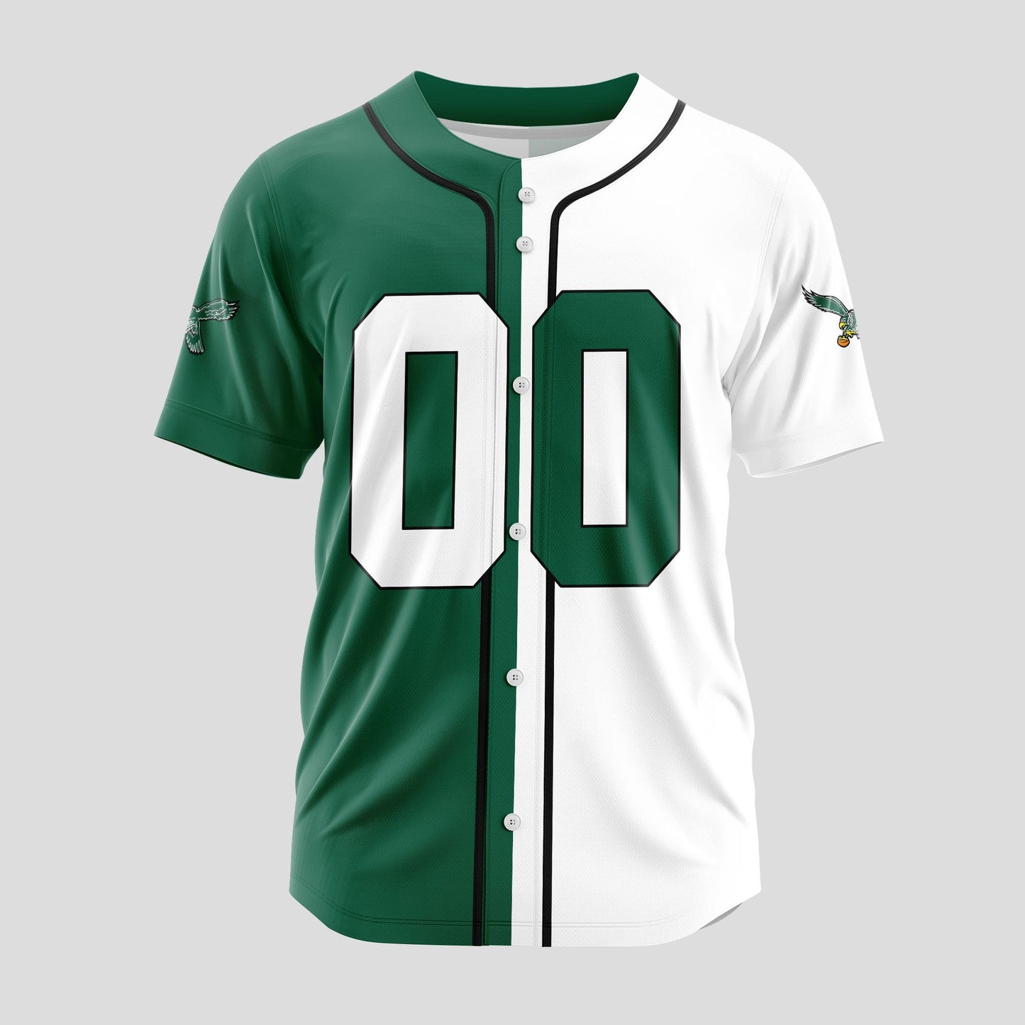 Philadelphia Eagles Classic Baseball Jersey Customize Your Name & Number AZEMBJS000091