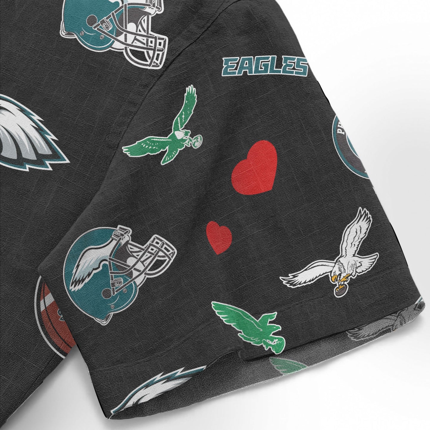 Philadelphia Eagles Personalized Hawaiian Shirt 100% Cotton AZBTCHW000030