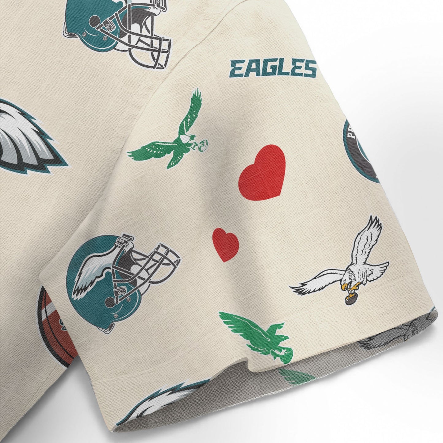 Philadelphia Eagles Personalized Hawaiian Shirt 100% Cotton AZBTCHW000030
