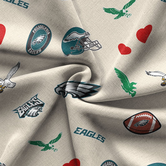 Philadelphia Eagles Personalized Hawaiian Shirt 100% Cotton AZBTCHW000030