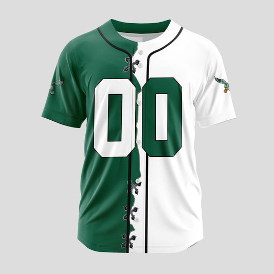 Philadelphia Eagles Classic Baseball Jersey Customize Your Name & Number AZEMBJS000095