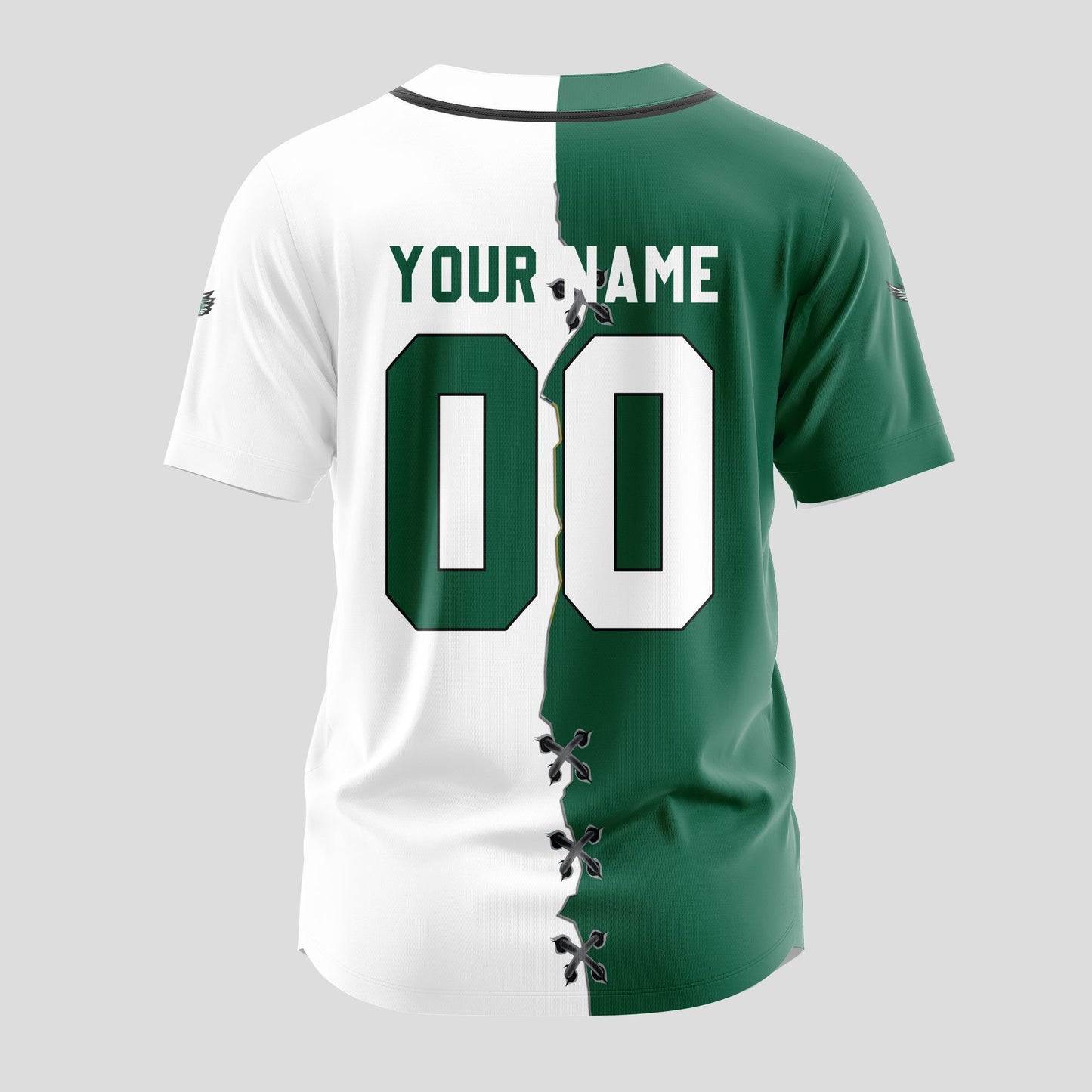 Philadelphia Eagles Classic Baseball Jersey Customize Your Name & Number AZEMBJS000095
