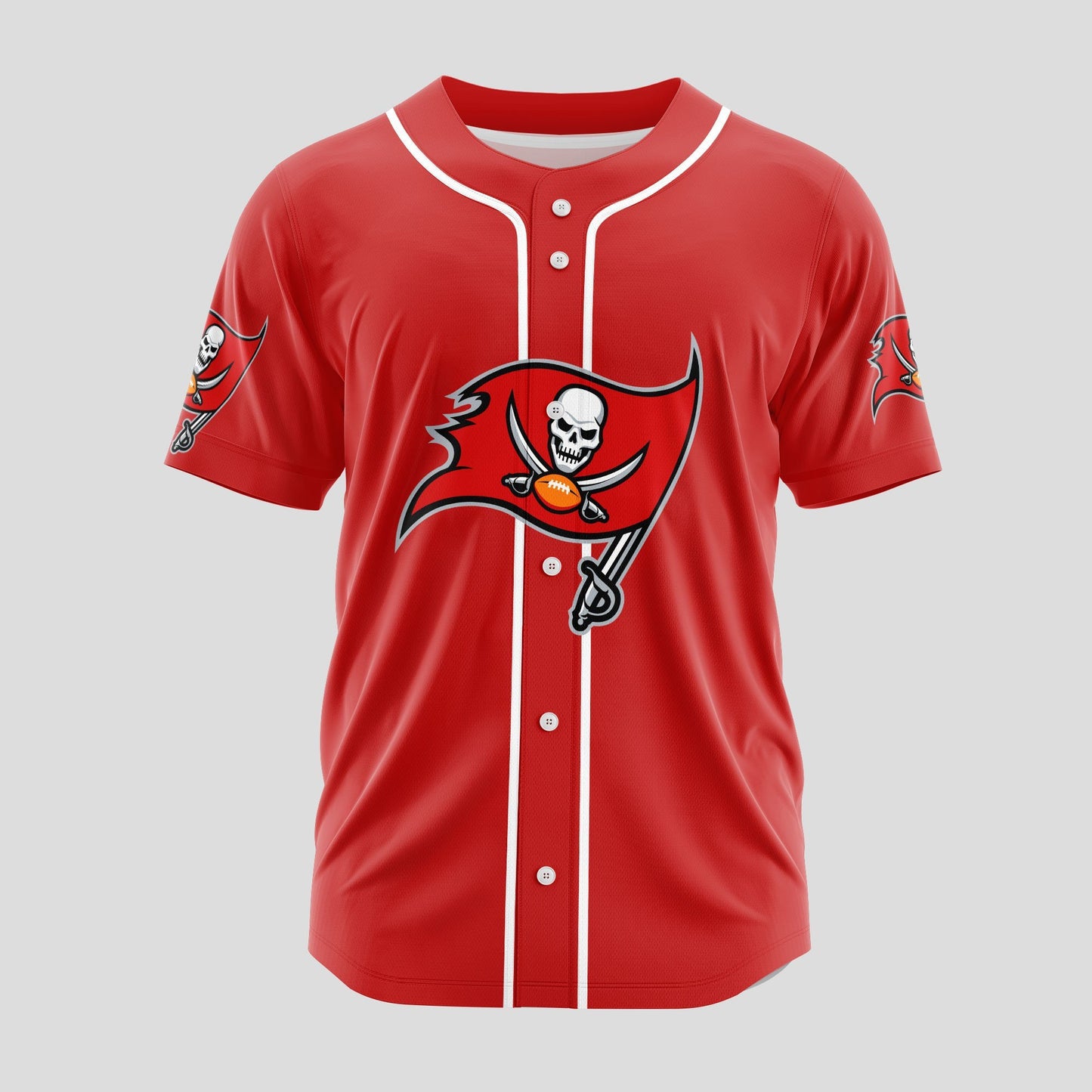 Tampa Bay Buccaneers Classic Baseball Jersey Customize Your Name & Number AZEMBJS000100