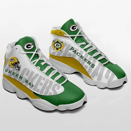 Green Bay Packers Air JD13 Sneakers177