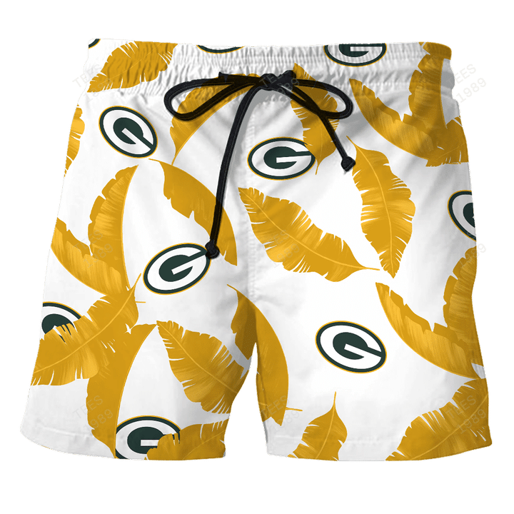 Green Bay Packers Hawaii Shirt & Shorts BG76