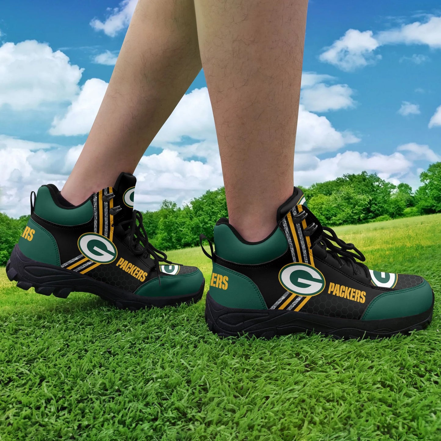 Green Bay Packers Hiking Shoes 69