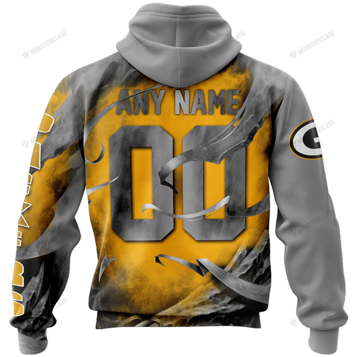 Green Bay Packers Limited Edition All Over Print Hoodie Sweatshirt Zip Hoodie T shirt Unisex 859
