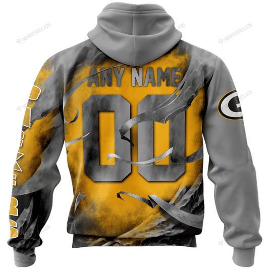 Green Bay Packers Limited Edition All Over Print Hoodie Sweatshirt Zip Hoodie T shirt Unisex 859