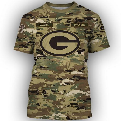 Green Bay Packers Personalized All Over Printed 251