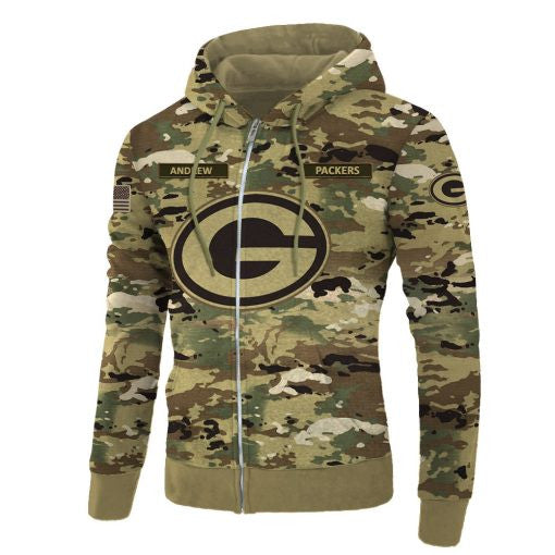 Green Bay Packers Personalized All Over Printed 251