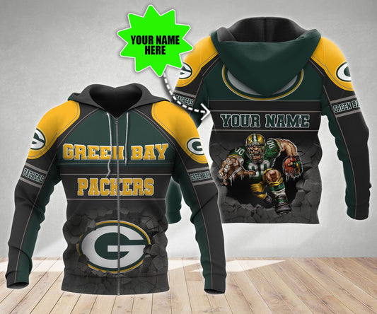 Green Bay Packers Personalized All Over Printed 577