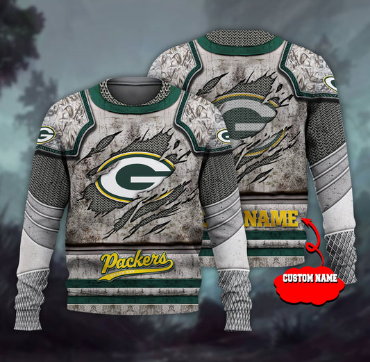 Green Bay Packers Personalized All Over Printed 611