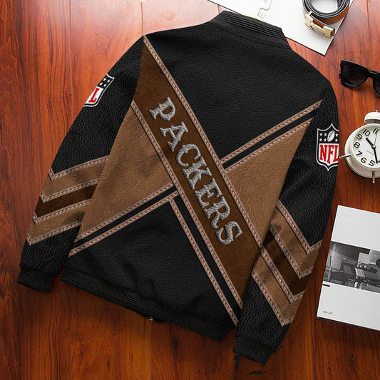 Green Bay Packers Personalized Bomber Jacket BG856
