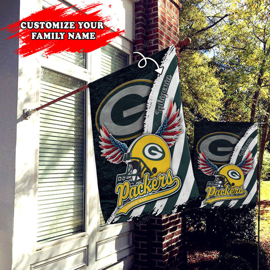 Green Bay Packers Personalized Flag 453