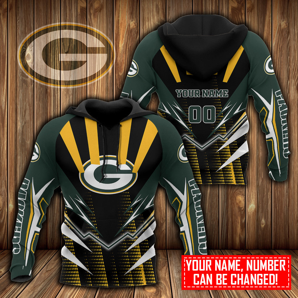Green Bay Packers Personalized Hoodie BB503