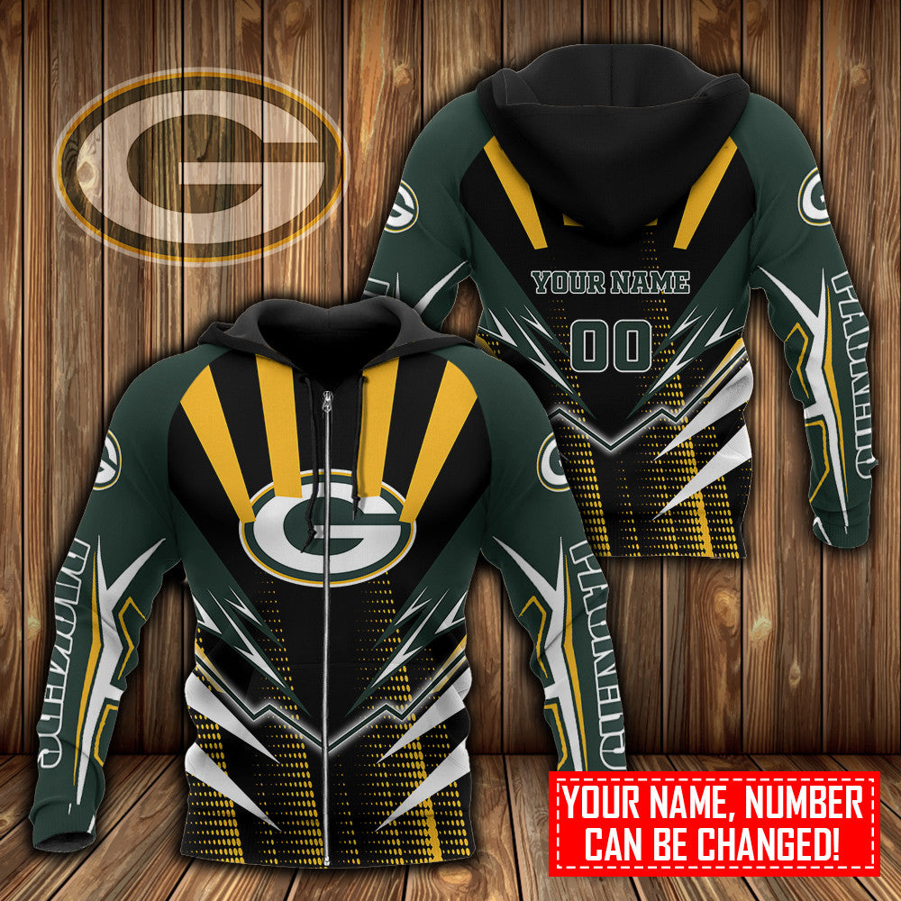 Green Bay Packers Personalized Hoodie BB503