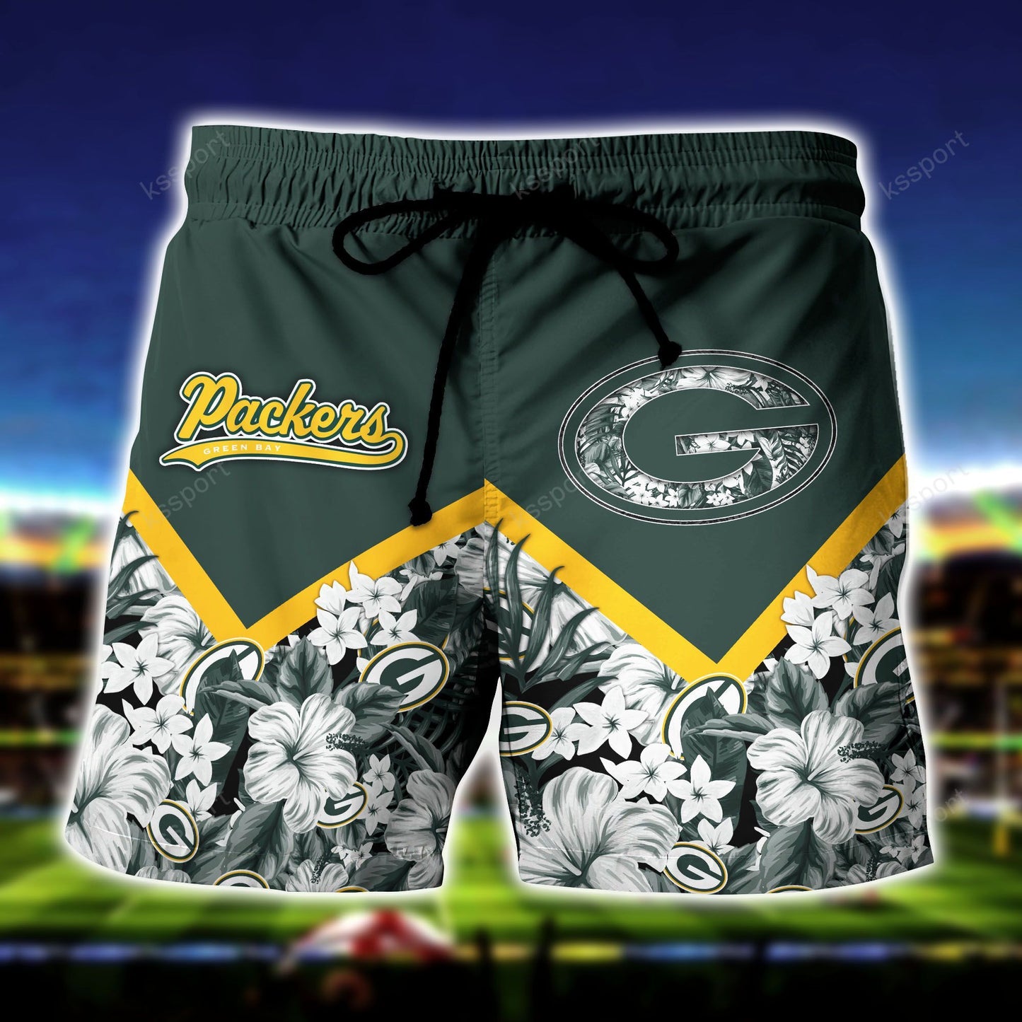 Green Bay Packers Personalized Shirt and Shorts BG280