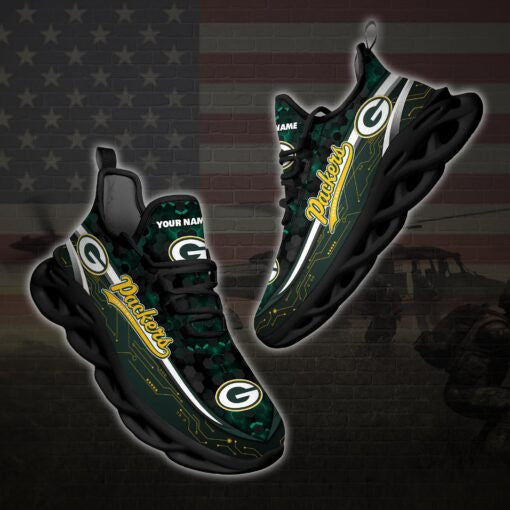 Green Bay Packers Personalized Yezy Running Sneakers 94