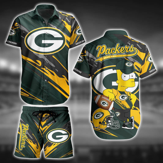Green Bay Packers Shirt and Shorts BG200