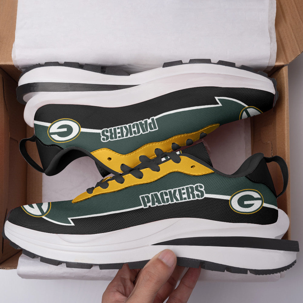 Green Bay Packers Sport Running HF Sneakers 72
