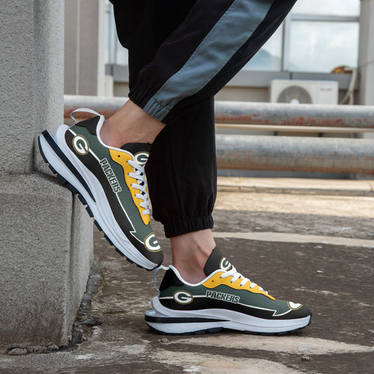 Green Bay Packers Sport Running HF Sneakers 72