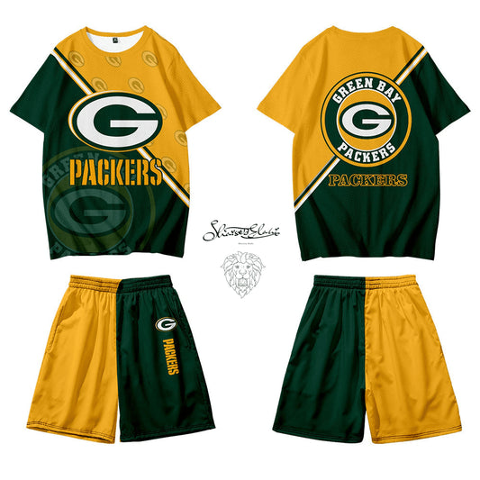 Green Bay Packers T-shirt and Shorts BG146