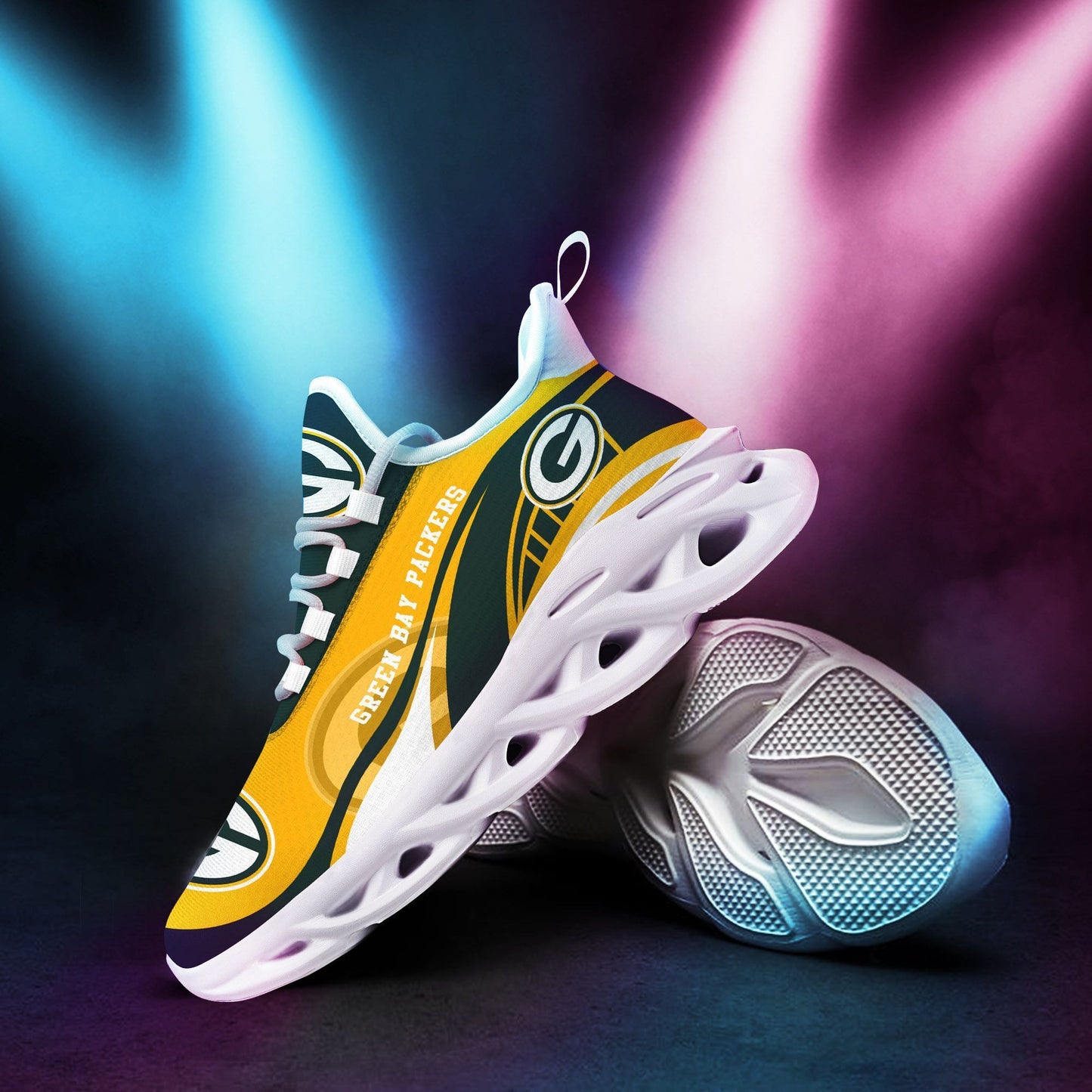 Green Bay Packers Yezy Running Sneakers 170