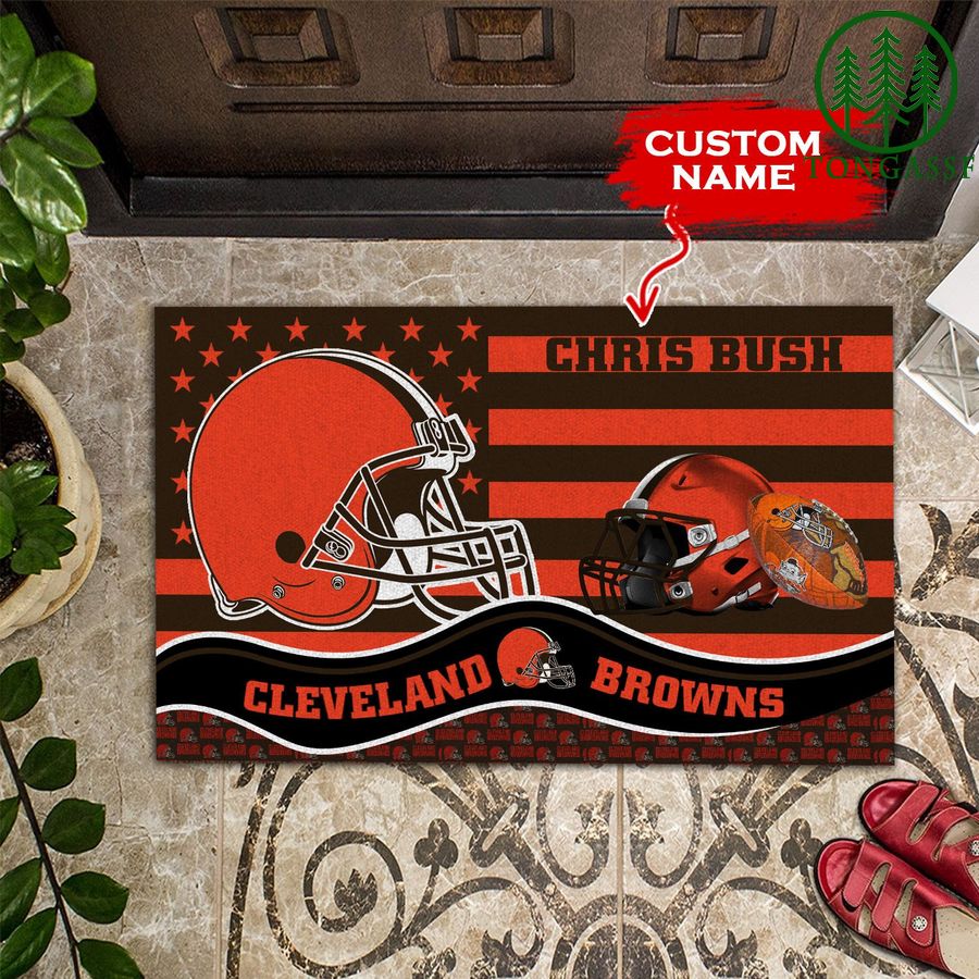 Cleveland Browns Personalized Doormat BGDMM587