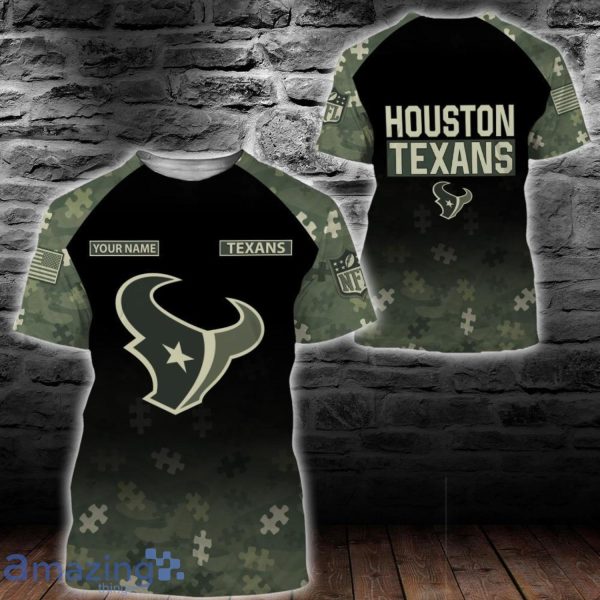 Houston Texans All Over Printed T-shirt Sweatshirt Hoodie AZCHD644