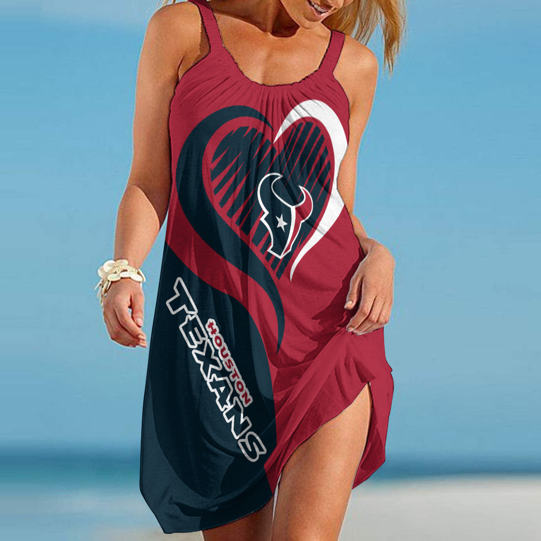 Houston Texans Beach Dress BG37