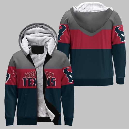 Houston Texans Extreme Fleece 3D Hoodie