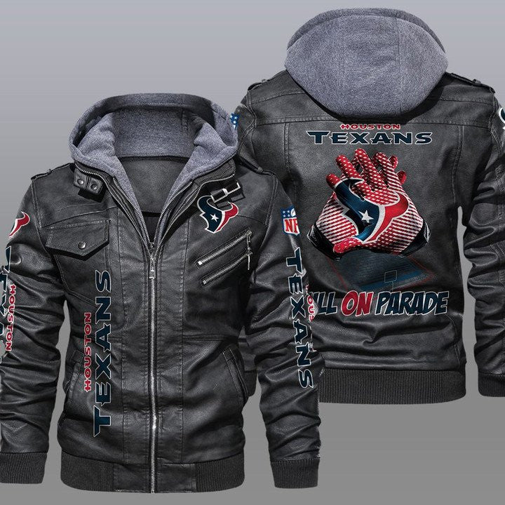 Houston Texans Leather Jacket 13