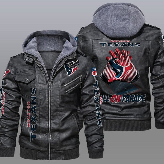 Houston Texans Leather Jacket 13
