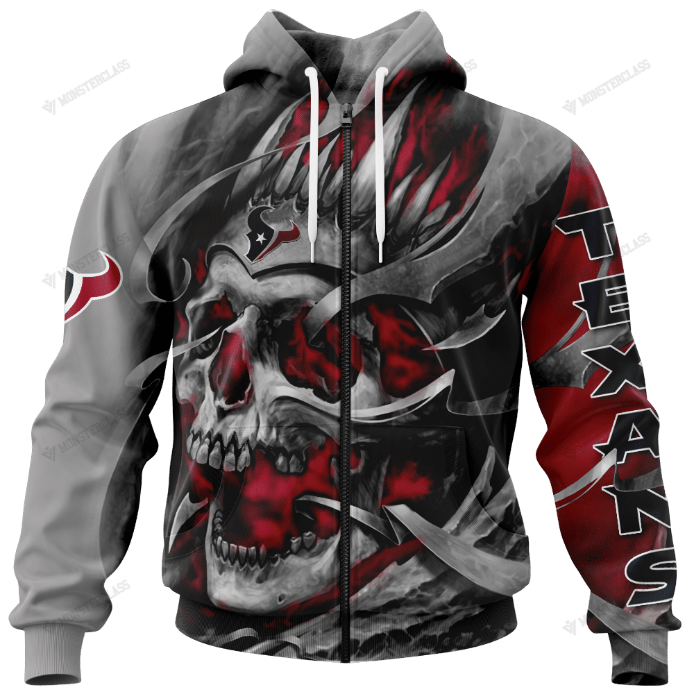 Houston Texans Limited Edition All Over Print Hoodie Sweatshirt Zip Hoodie T shirt Unisex 918