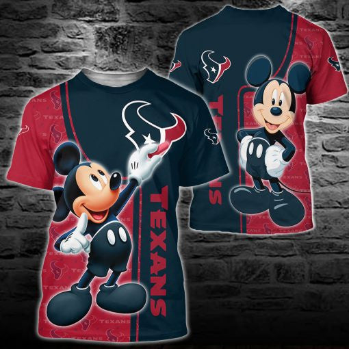 Houston Texans Mickey All Over Printed 126