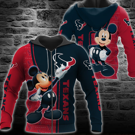 Houston Texans Mickey All Over Printed 126