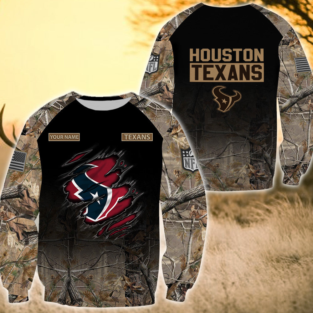 Houston Texans Personalized All Over Printed 400