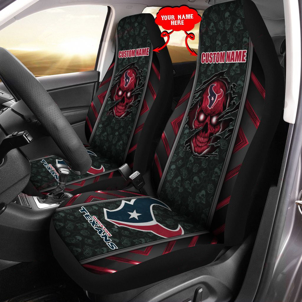 Houston Texans Personalized Car Seat Covers BG450