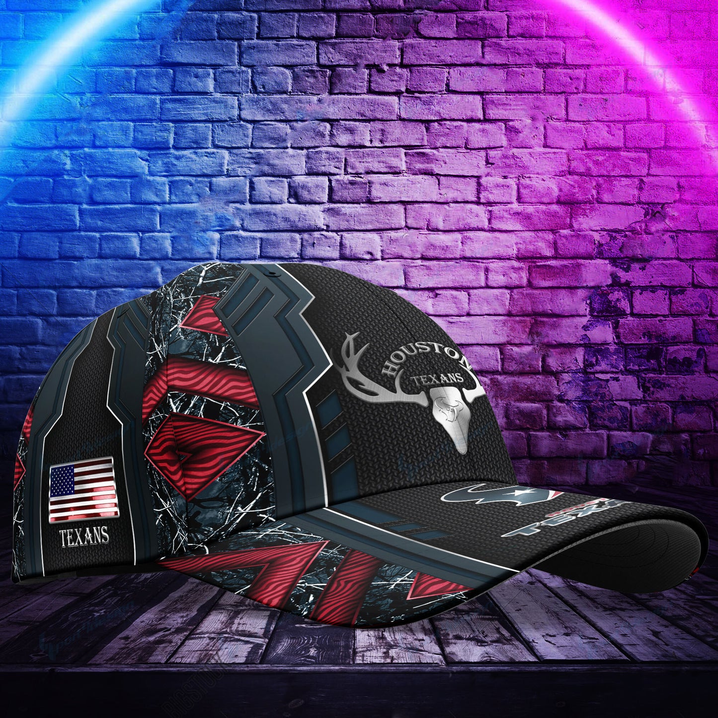 Houston Texans Personalized Classic Cap BG456
