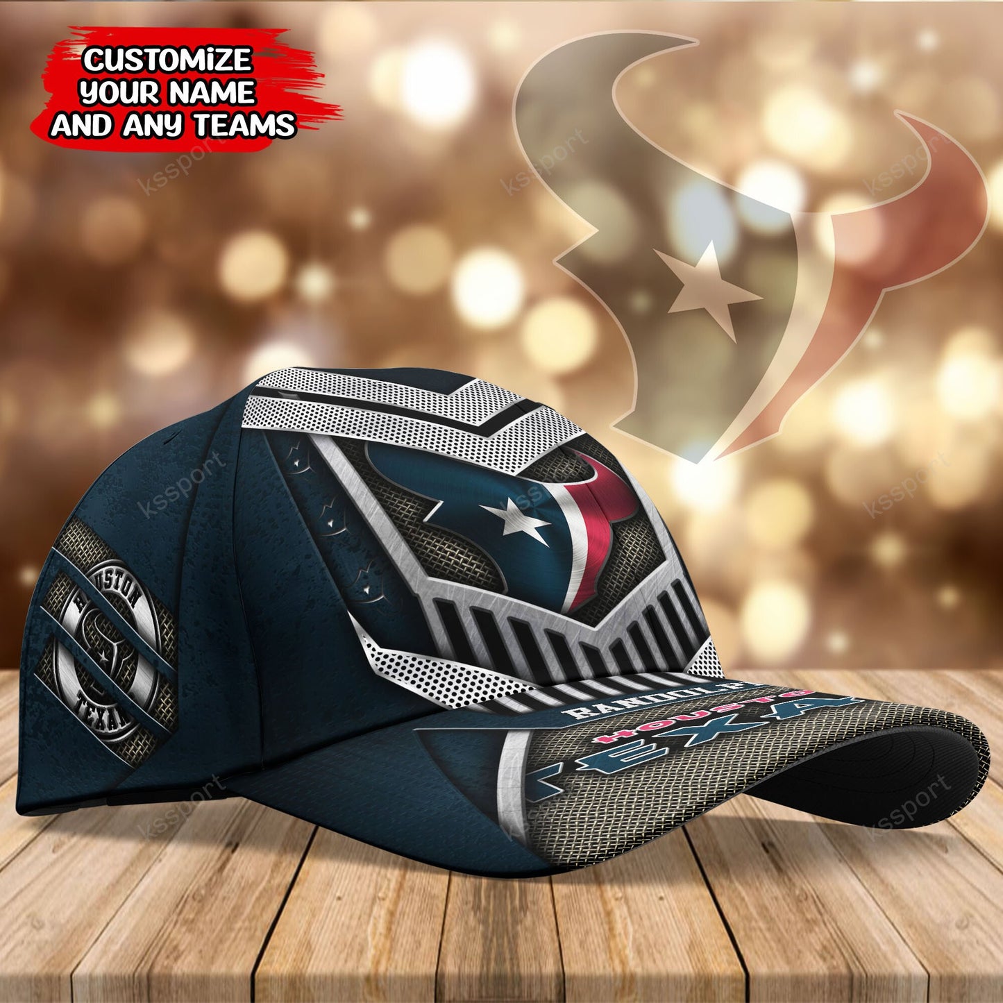 Houston Texans Personalized Classic Cap BG773