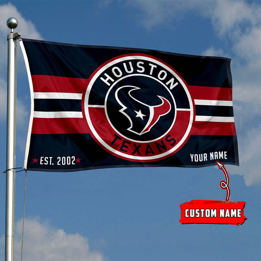 Houston Texans Personalized Flag 179