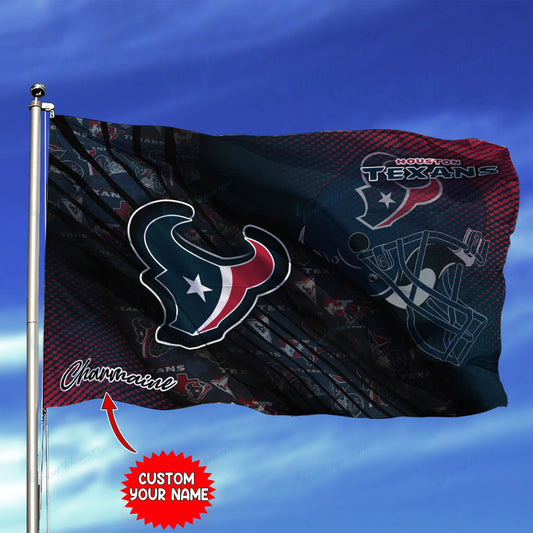 Houston Texans Personalized Flag 218