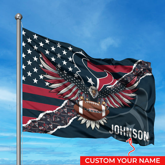 Houston Texans Personalized Flag 287